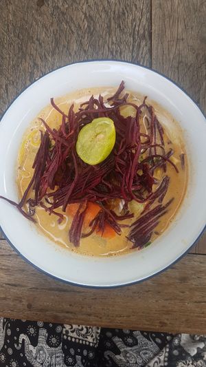 Khao Soi at Free Bird Cafe in Chiang Mai
