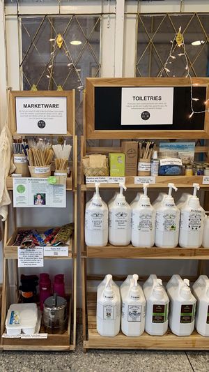 Zero waste marketplace  at Free Bird Cafe in Chiang Mai