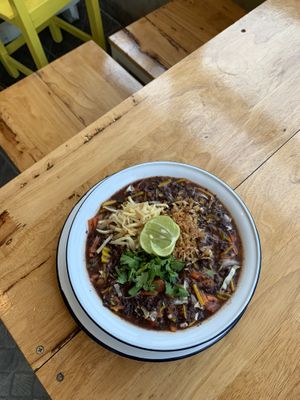 Thai dish at Free Bird Cafe in Chiang Mai