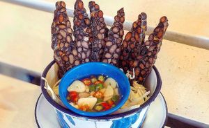 Tempeh  at Free Bird Cafe in Chiang Mai