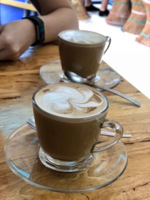 Decent coffee at Free Bird Cafe in Chiang Mai