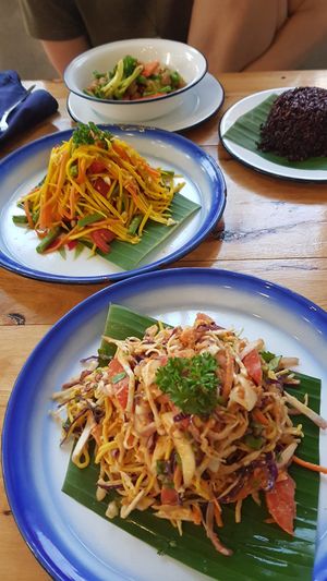 Salad at Free Bird Cafe in Chiang Mai
