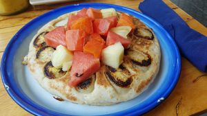 Banana Pancake at Free Bird Cafe in Chiang Mai