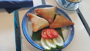 Broccoli cheese bites - pretty good if unspectacular at Free Bird Cafe in Chiang Mai
