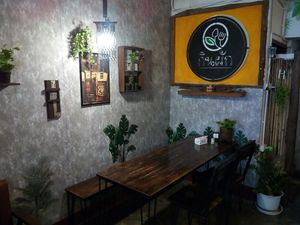 Inside at CMU Vegan - Kinphak Cafe in Chiang Mai