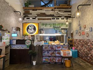 order and pay at the counter if busy  at CMU Vegan - Kinphak Cafe in Chiang Mai