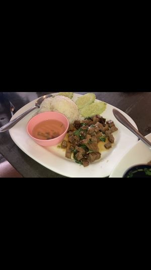   at CMU Vegan - Kinphak Cafe in Chiang Mai