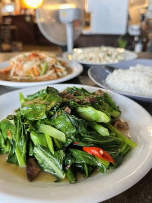   at CMU Vegan - Kinphak Cafe in Chiang Mai