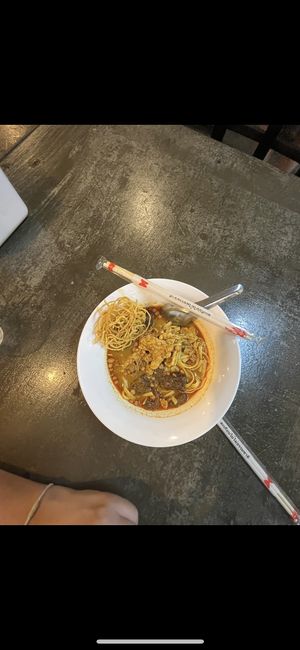 Koh soi   at CMU Vegan - Kinphak Cafe in Chiang Mai