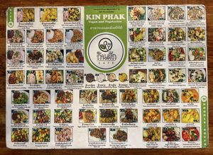   at CMU Vegan - Kinphak Cafe in Chiang Mai