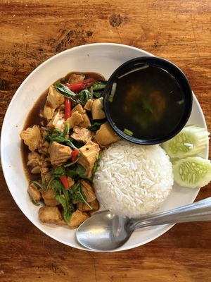   at CMU Vegan - Kinphak Cafe in Chiang Mai