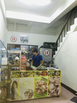 Desk  at CMU Vegan - Kinphak Cafe in Chiang Mai