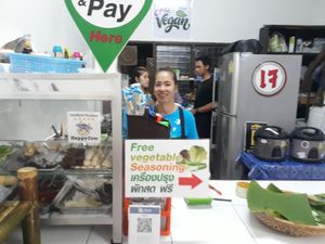 Inside at CMU Vegan - Kinphak Cafe in Chiang Mai