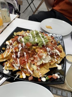 Nachos  at Veganitessen in Sevilla
