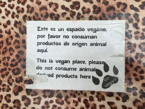 No messing! at Veganitessen in Sevilla