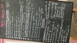 menu  at Veganitessen in Sevilla