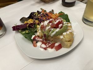 Tortilla Ranchera  at Veganitessen in Sevilla