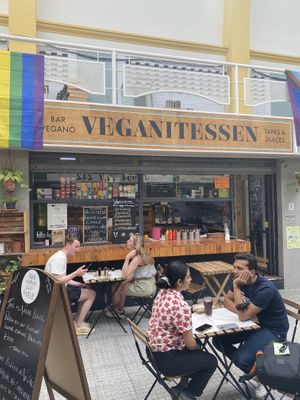   at Veganitessen in Sevilla
