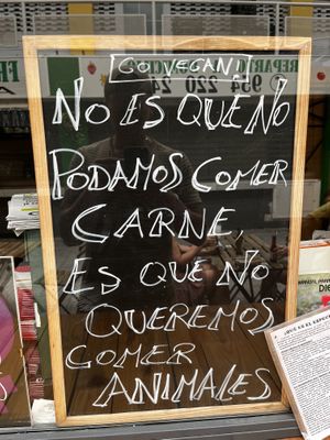   at Veganitessen in Sevilla