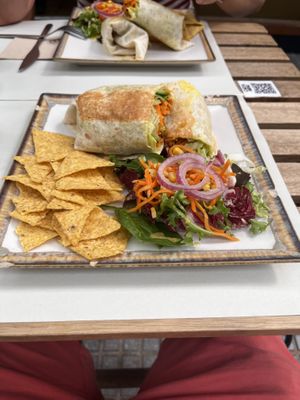 Monterrey Wrap  at Veganitessen in Sevilla