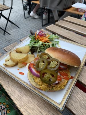   at Veganitessen in Sevilla