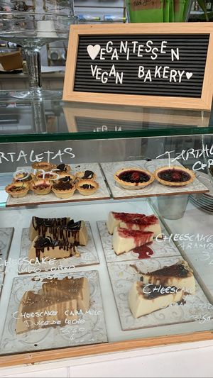 Desserts  at Veganitessen in Sevilla