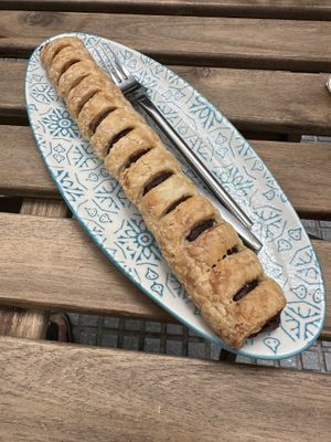 Chocolate Flute  at Veganitessen in Sevilla