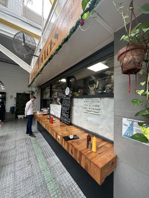 Love the counter   at Veganitessen in Sevilla
