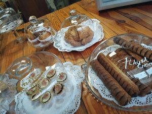 Sweet options at Veganitessen in Sevilla