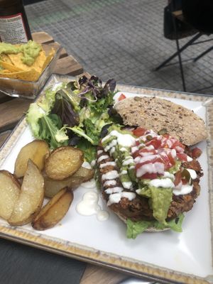   at Veganitessen in Sevilla