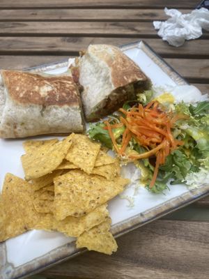 Burito  at Veganitessen in Sevilla