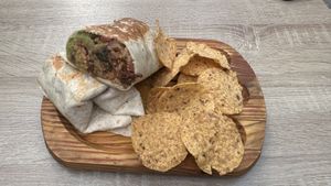 Burrito  at Veganitessen in Sevilla