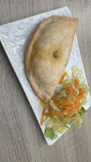 Empanadilla de verdures  at Veganitessen in Sevilla