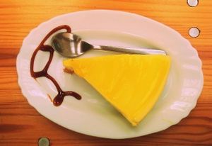 Veganitessen cake at Veganitessen in Sevilla