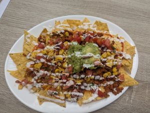 Nachos at Veganitessen in Sevilla