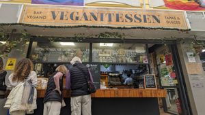 The location at Veganitessen in Sevilla