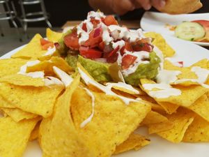 Nachos at Veganitessen in Sevilla
