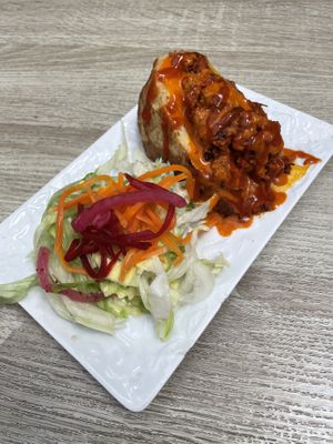 Tortilla picantona   at Veganitessen in Sevilla