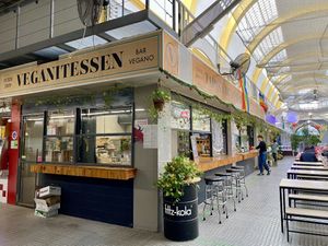   at Veganitessen in Sevilla