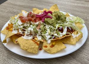 Nachos  at Veganitessen in Sevilla