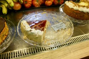 Photo of their desserts that day. at Veganitessen in Sevilla