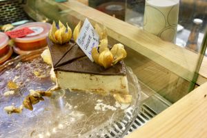 Photo of their desserts that day. at Veganitessen in Sevilla