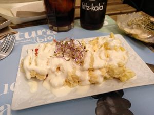 starter / Olivier salad at Veganitessen in Sevilla