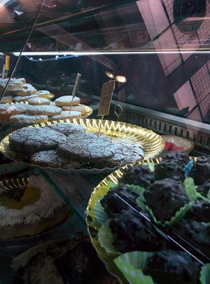 Sweets at Veganitessen in Sevilla