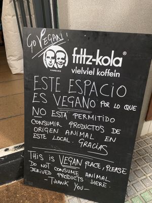 All vegan at Veganitessen in Sevilla