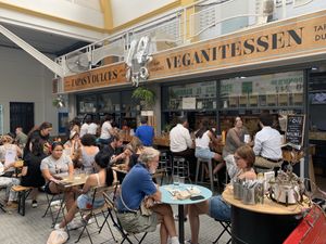 So popular  at Veganitessen in Sevilla