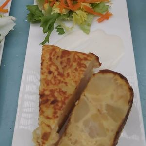 La mejor tortilla del mundo at Veganitessen in Sevilla