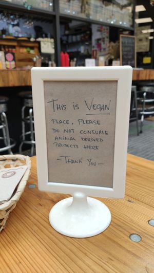 Yes!! at Veganitessen in Sevilla