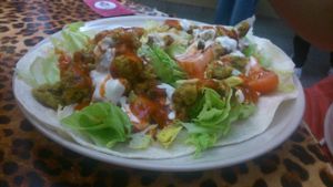 Vegan Kebab! at Veganitessen in Sevilla