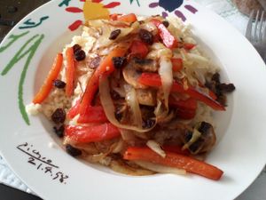 Cuscus at Veganitessen in Sevilla